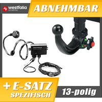 AnhäNgerkupplung Abnehmbar+Es 13P Spez FüR Ford Tourneo Courier 14-23 Westfalia