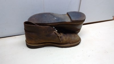 Clarks Originals Brown Oiled Leather Desert Chukka Boots. Size 11 s-l400.jpg main image 2