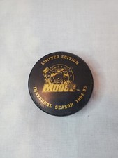 Minnesota Moose 1994-95 Inaugural Season Hockey Puck Hardees Limited Edition IHL