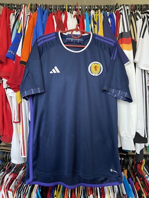 SCOTLAND 2022 2023 HOME FOOTBALL SHIRT SOCCER JERSEY ADIDAS HC4171