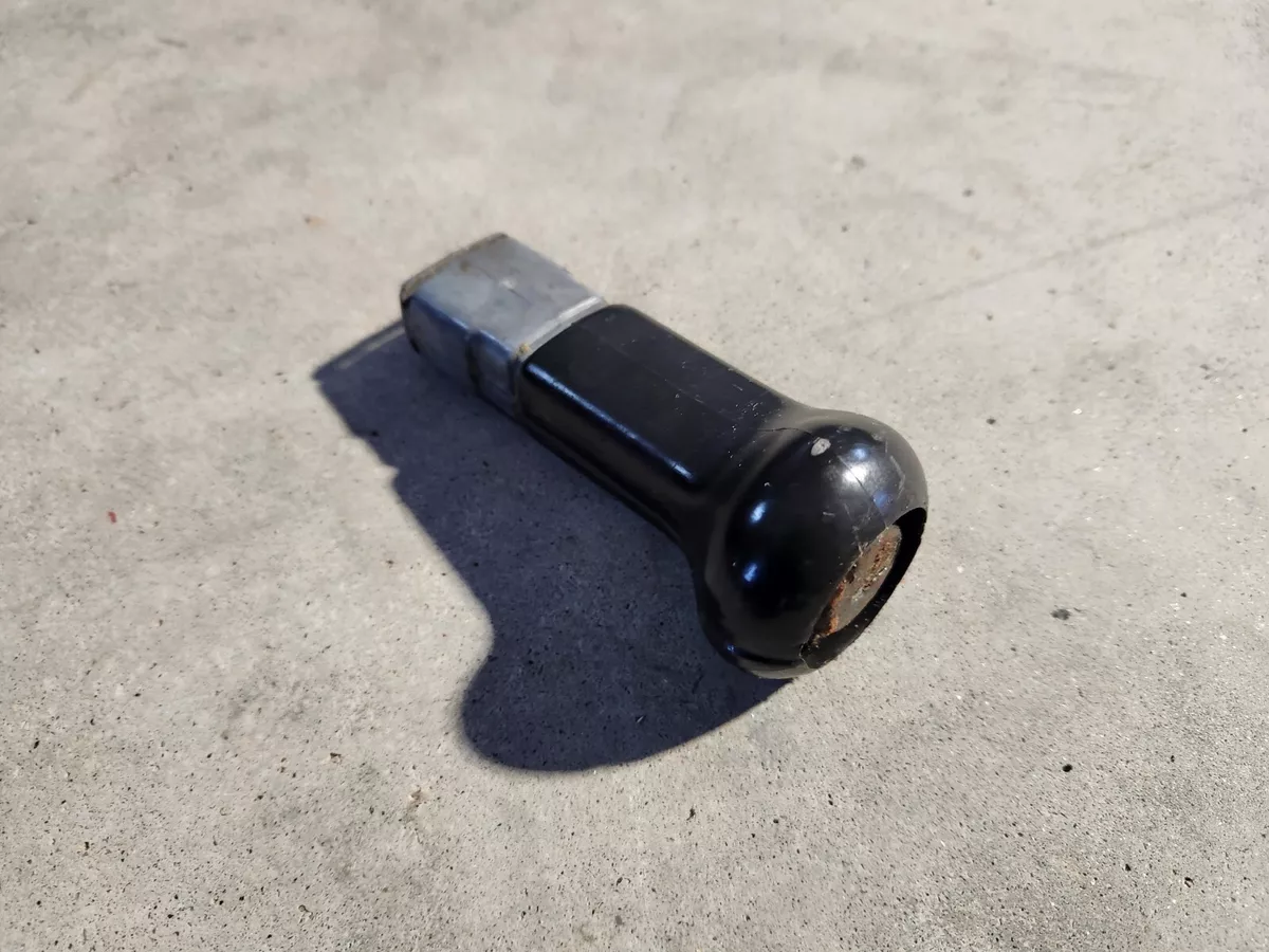 Porsche 944 924 968 OEM Gear Shift Knob Black 477711289a no cap