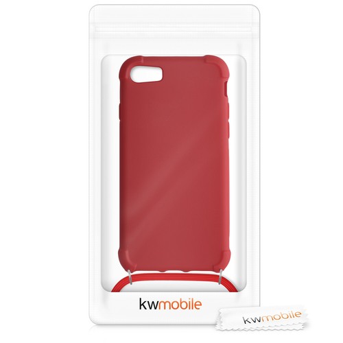 Cover in TPU per Apple iPhone SE 2020 2022 8 7 con Cordino Tracolla - Zdjęcie 7 z 7