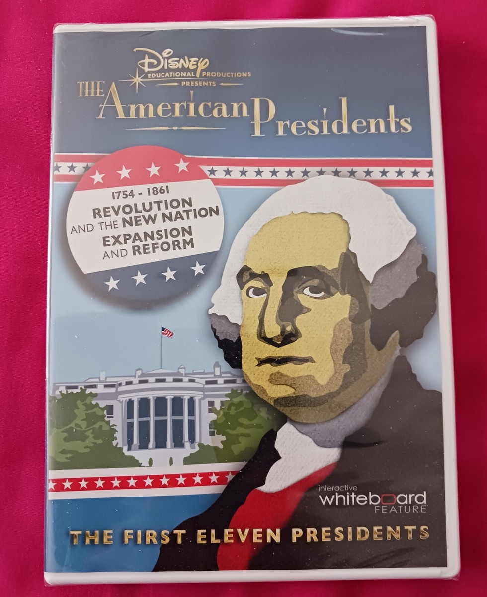 Disney The American Presidents Complete Set 4 DVD. 1st