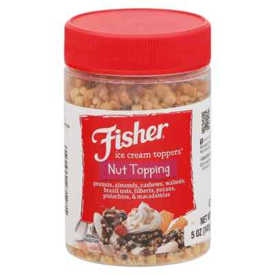 Fisher Mixed Nut Variety Nut Topping 5 oz