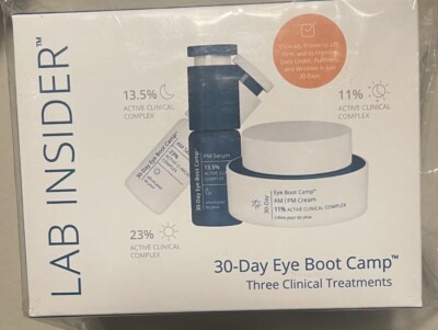 SkINN LAB INSIDER - 30 EYE BOOT CAMP THREE TREATMENTS (S6)