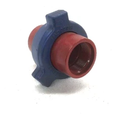 Hammer Union 3" KEMPER Fig. 1502  API Thread Blue Nut / Red Subs