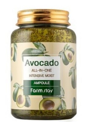 Farmstay Avocado all in one ampoule 250ml nutrition moisture