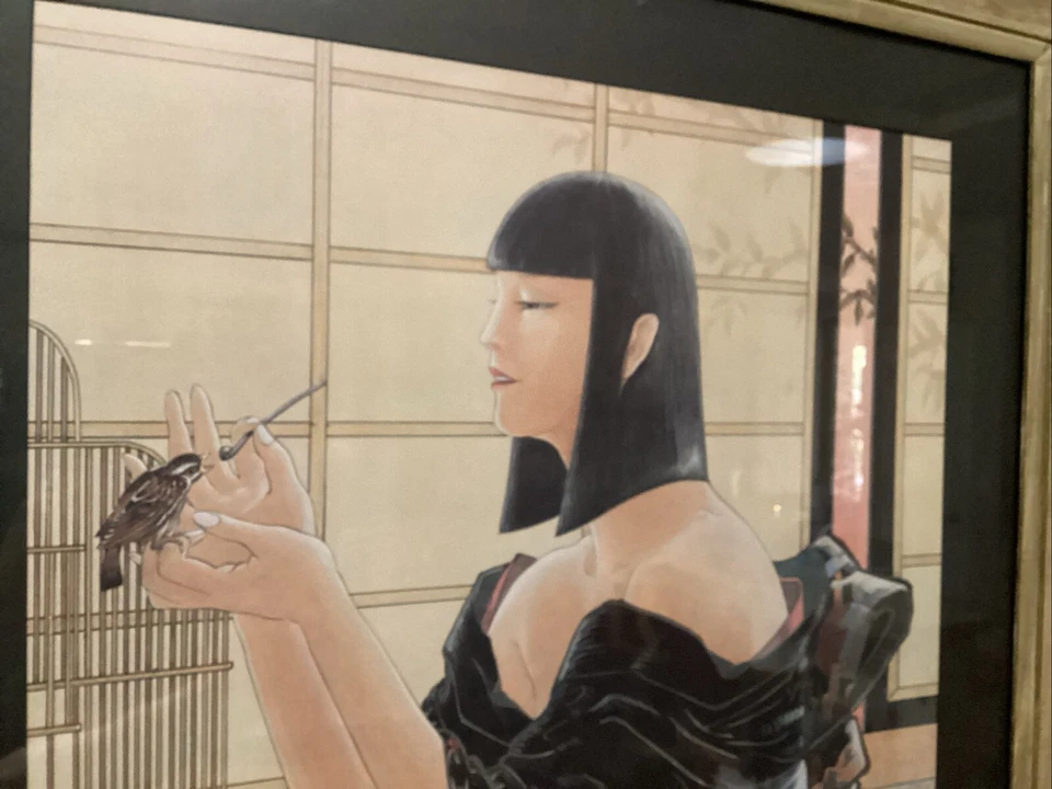 Muramasa Kudo (1948-) ~ Tiempo de alimentación ~ GRANDE Foto 2 de 4