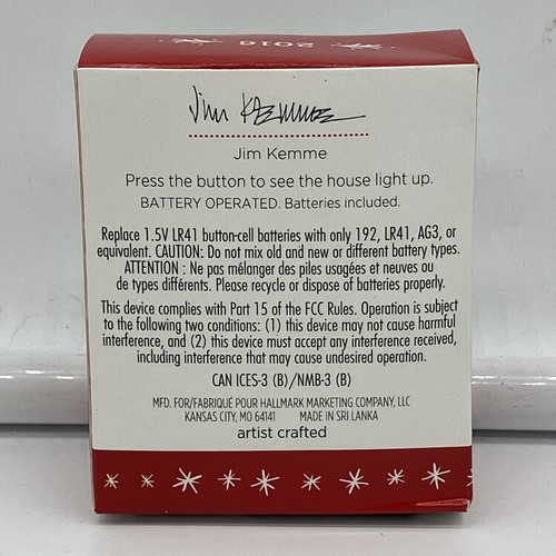 Hallmark Keepsake Ornament, 2016 "Sweet Little Mouse House" - FREE SHIPPING - Picture 2 of 2