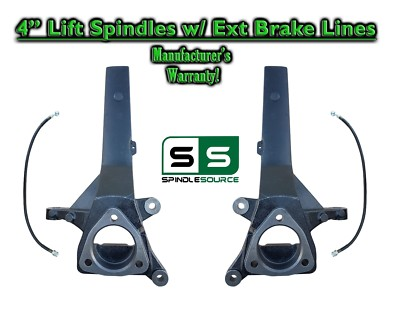 #ad 4quot; Lift Spindles Fits 2004 2021 Nissan Titan 2WD 05 20 Armada 2WD $485.12