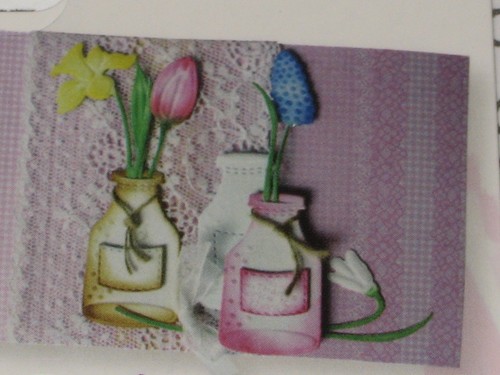 JOY CRAFTS DIE "2 BOTTLES" 60020345 BOTTLES FOR BOUQUETS CARDS & SCRAPBOOKING - Picture 4 of 4