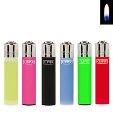 6x Clipper Classic LARGE Feuerzeuge Original ...