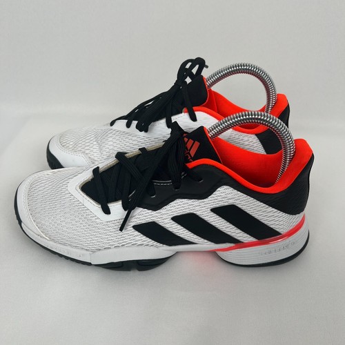 Children Unisex Shoes Adidas Kids Barricade Tennis Big Kid Size 5 - Picture 2 of 10