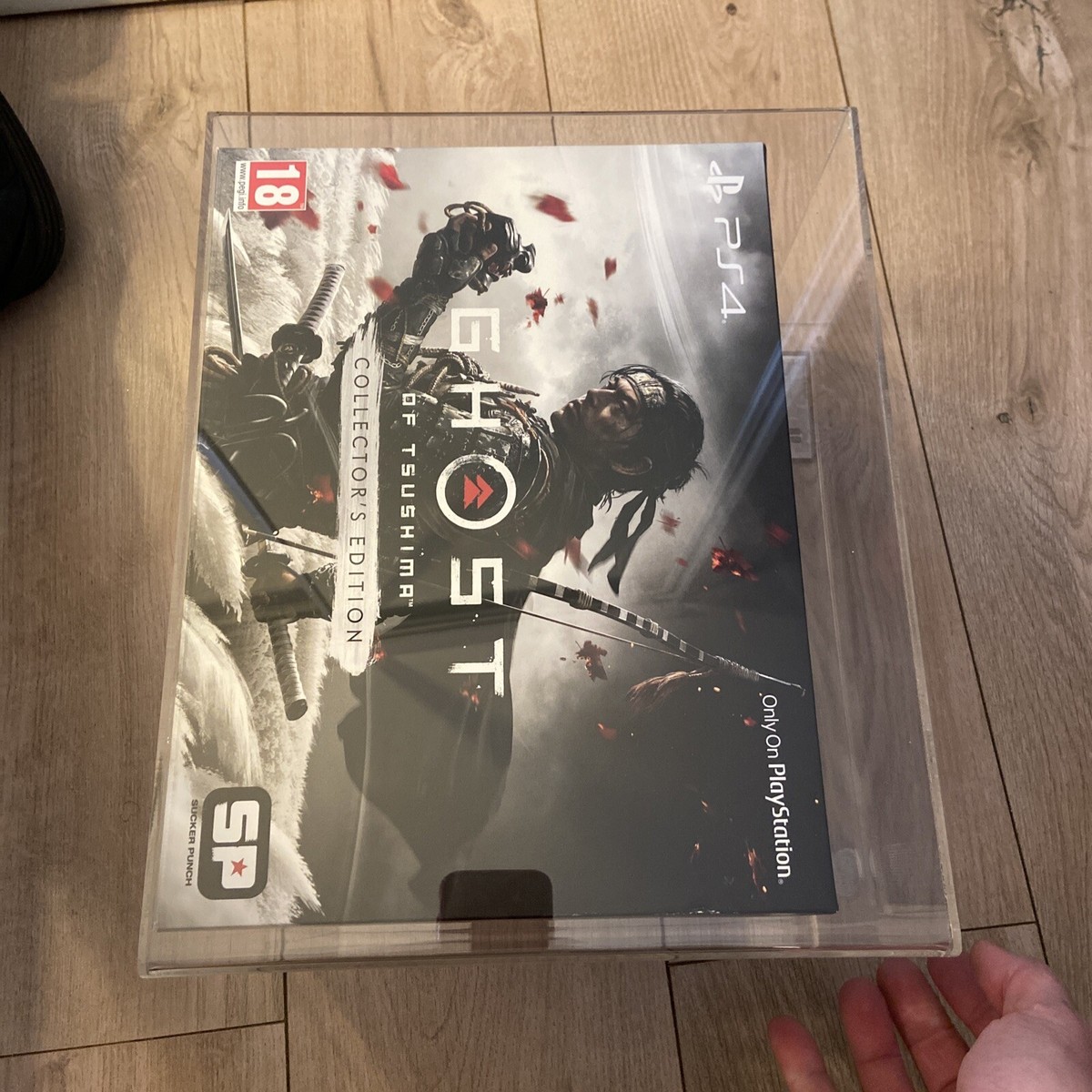 Ghost Of Tsushima PS4/PS5 Collectors Edition Complete Mask SEALED graded85