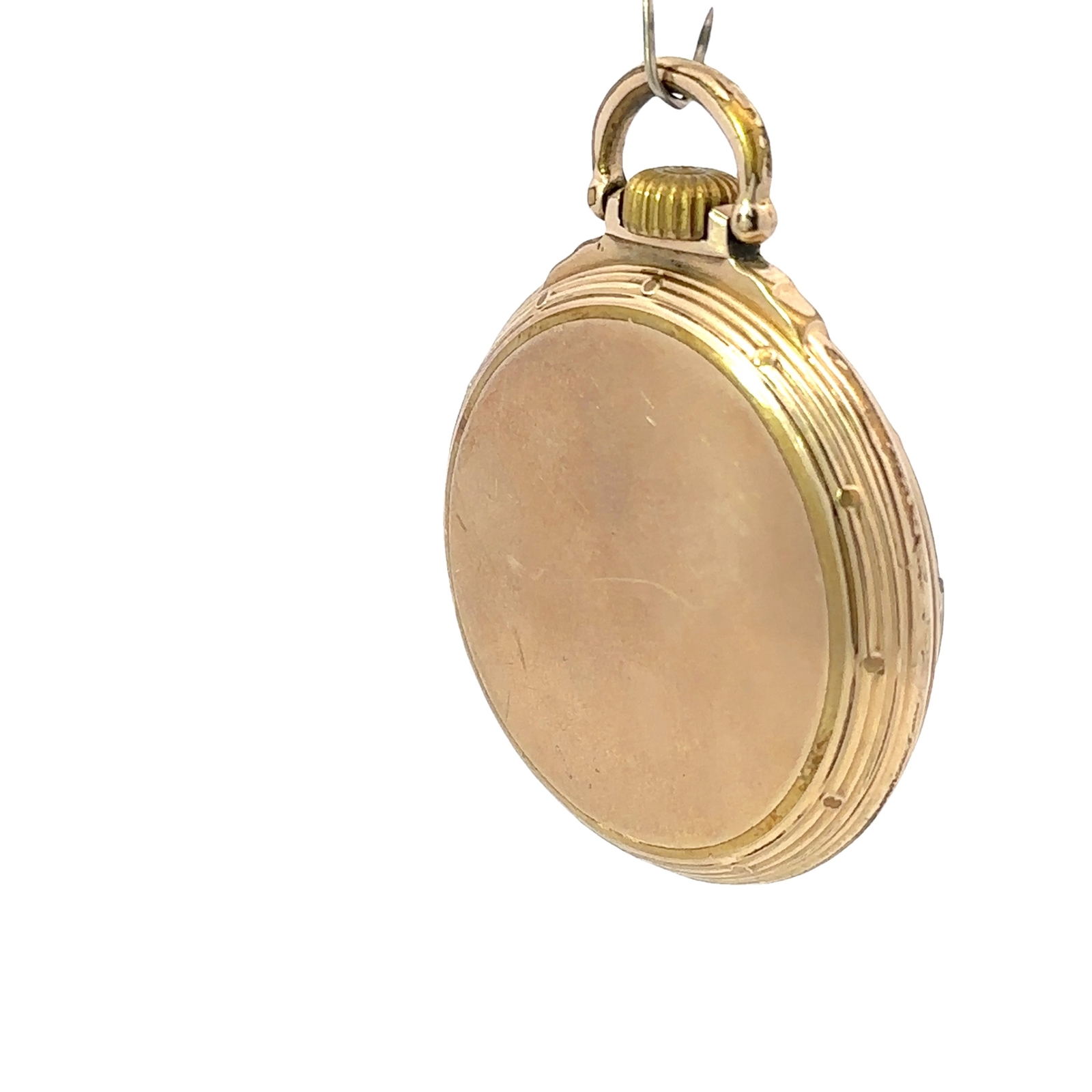 Hamilton 1951 Grade 992B Model 5 21j 16s 10K Gold Filled Open Face