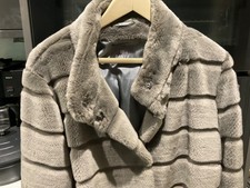 Faux Fur Ladies Coat. "basler". Size 18….used