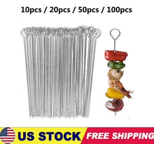 Royal Gourmet 13 In. BBQ Flat Kebab Skewers For Grilling And - Foto 8
