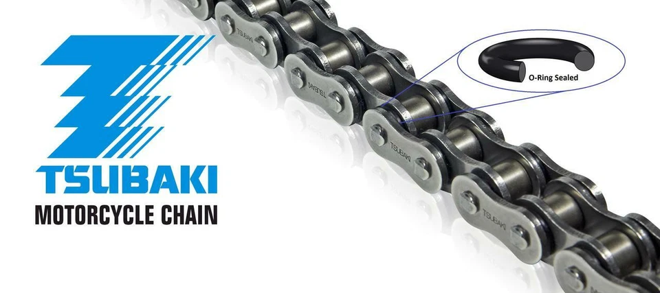 Kawasaki Z1000 K1-2 / LTD 81-82 Tsubaki Omega O-Ring 630 Chain 630x96 Links - Image 2 of 3