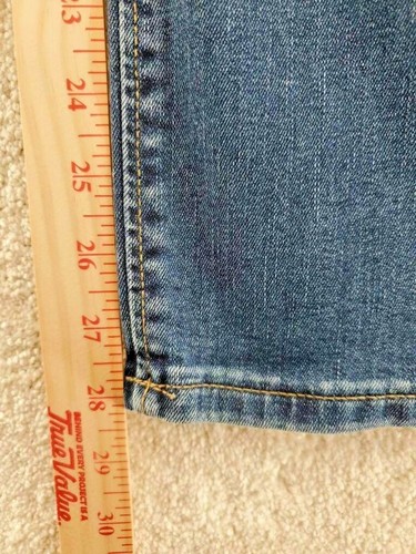 Lee Secretly Shapes Straight Leg Stretch Mid Rise woman's waist 28" - Picture 5 of 8