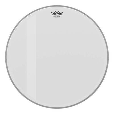 Remo P3-1122-00-FLT Powerstroke 3 Coated 22'' Bass Drumhead - Felt Tone