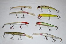 8 Stickbaits Smithwick STORM REBEL Rogue Jerk Twitch Baits CLOWN BLUE Bass LURES