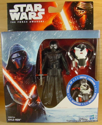 Star Wars The Force Awakens Kylo Ren Deluxe Armour Up 3,75'' Actionfigur!