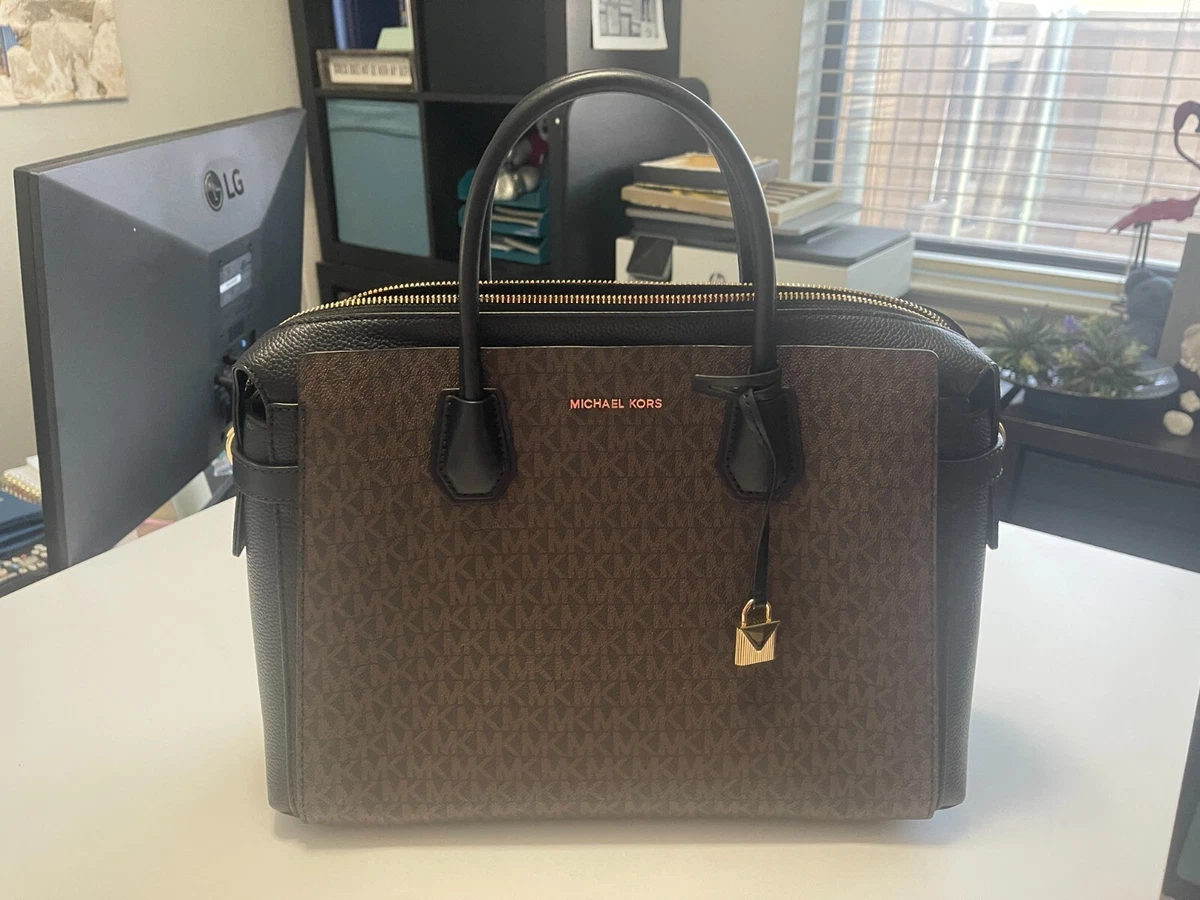 michael kors mercer belted satchel