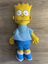 Vintage 1990 Bart Simpson Plush Doll The Simpsons Fox Matt Groening Toy 9