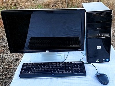 HP Pavilion p6310y Athlon II, 6GB RAM, 320GB HDD with Monitor, key board & Mouse