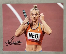 Lieke Klaver Hand Signed 10x8 Holland Netherlands Athletics Photo - 400m 