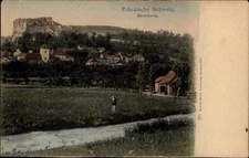 Streitberg Franconian Switzerland vintage UDB postcard m306