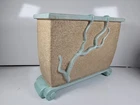 Haeger pottery vase coral / Royal Haeger Pottery Planter Teal