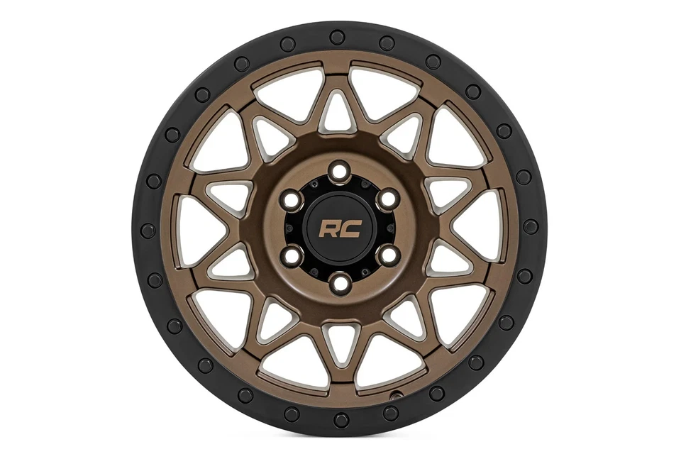Rough Country 78 Series Bronze/Black Wheel 18x9 | 8x6.5 | -12mm - 78181210 - Image 2 of 4