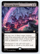 Aberrant Return Extended Art - Lorwyn Eclipsed MTG