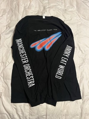 Manchester Orchestra Amplified Echoes Tour Longsleeve Black Size XL