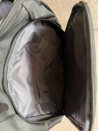 HP Solid Black 15.6”Backpack Brand New With Tags Many Pockets - Picture 8 of 15