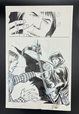Original Comic Art Page 5 'Reaper' Rare Unpublished Comic Art by Scott Reed 2005