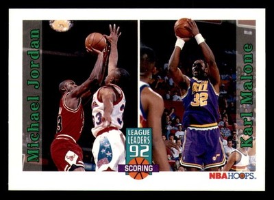 1992-93 Hoops NBA Basketball League Leaders