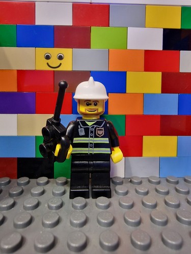 Lego Minifigur City Feuerwehr Cty0022 (A252)