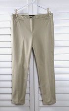 TALBOTS NWT $119 Dalton Soft Beige Khaki Tapered Dress Pants Size 12