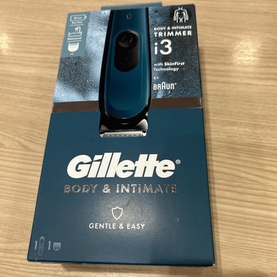 Gillette Intim-Körperhaarschneider für Männer, Schamhaar- und Ballschneider, Wasser