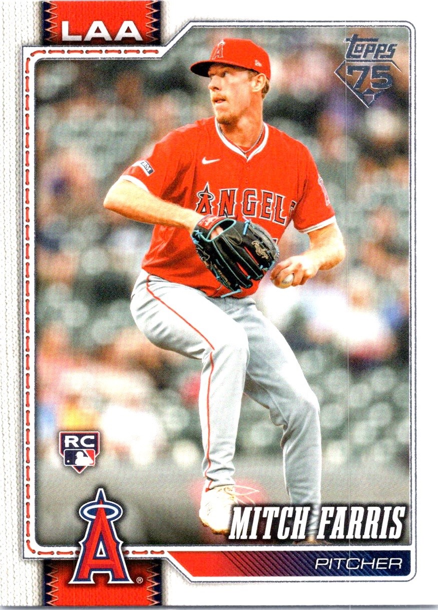 2026 Topps #609 Mitch Farris