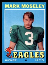 1971 Topps - Mark Moseley #257 Rookie NM