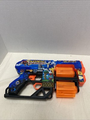 Zuru X-Shot Skins Sonic the Hedgehog Blaster Toy Gun Air Pocket Technology