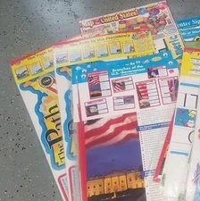 Bulletin Board Cut-Outs Educational Charts... Buy 2 Get 1 Free.