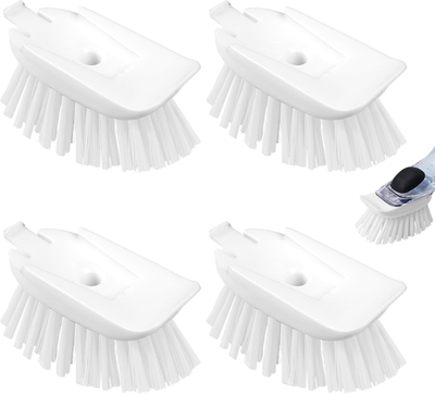 #ad #ad New Brush Refills for OXO New Soap Dispensing Dish Brush 4 Pack Dish Brush Cle $16.83
