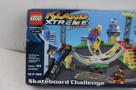 BOX ONLY EMPTY BOX LEGO Island Xtreme Stunts: Skateboard Challenge (6738)