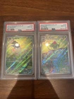 New ListingPSA 10 BULBASAUR & IVYSAUR AR SET 166-167 2023 Pokemon JP SV2a Pokemon 151
