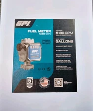 GPI 5-30GPM Fuel Meter w Die-Cast Aluminum Housing US Gal Version M30-G6N 