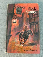 Black Beauty Anna Sewell Golden Illustrated Classic Horse 1965 Vintage HB